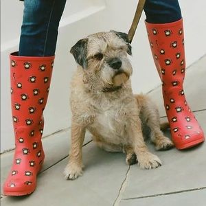 NWT Anthropologie Colloquial Call Me Rain Boots